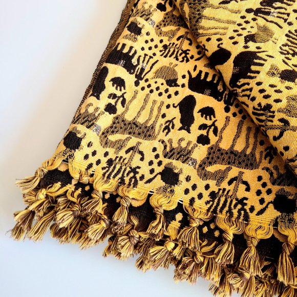 Aarong Other - Aarong large cotton blanket/throw with African theme.
